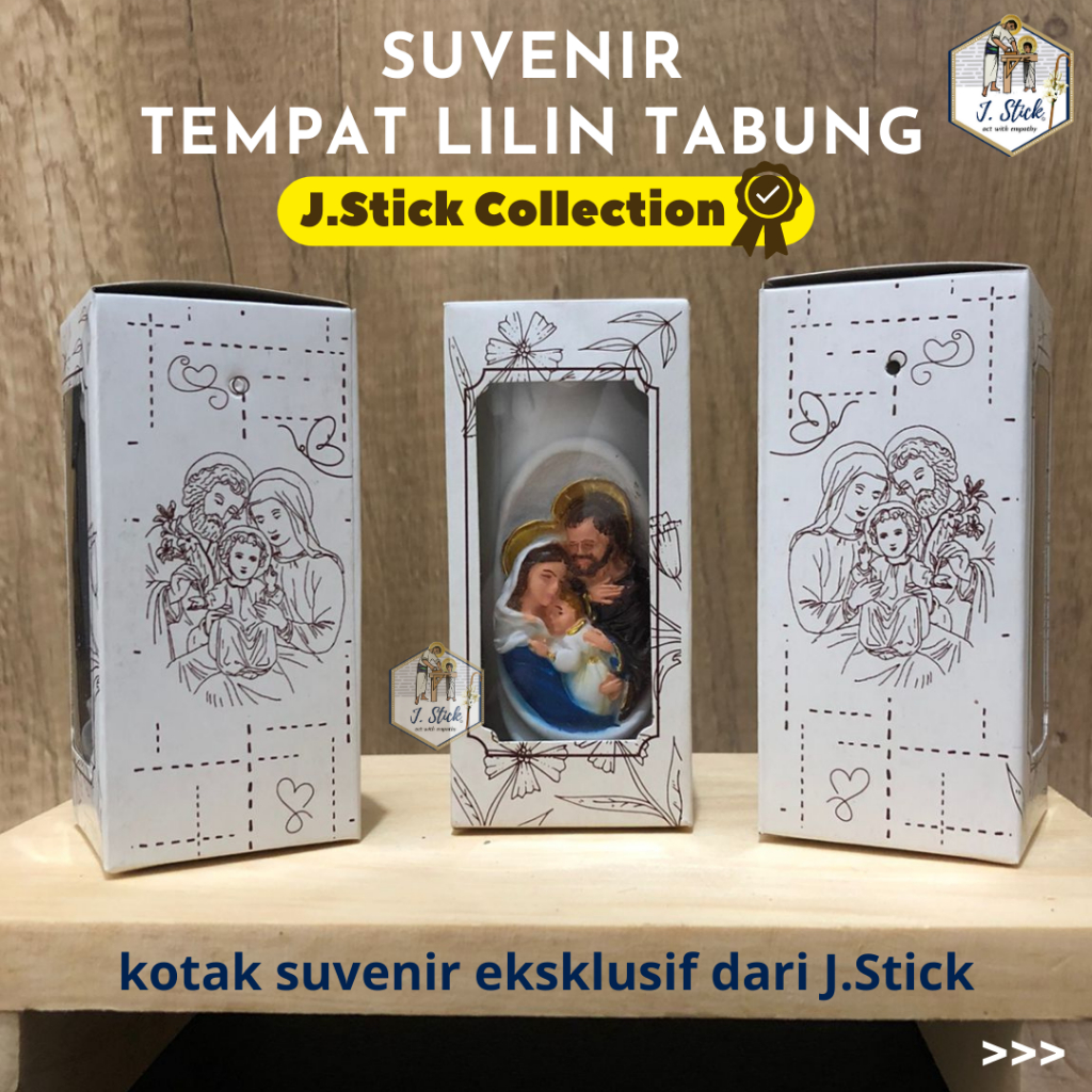 [SUVENIR] TEMPAT LILIN TABUNG, Patung ROHANI