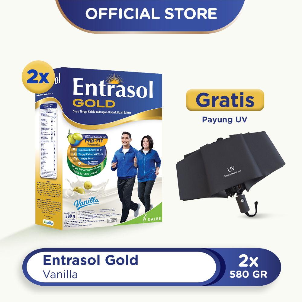 Buy 2 Entrasol Gold 580g Free Payung UV