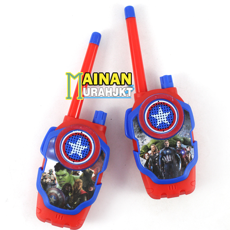 MAINANKEI MAINAN ANAK MURAH HANDY TALKY AVENGERS CY-6026B MAINAN ANAK KOMUNIKASI HANDY TALKY AVENGERS END GAME