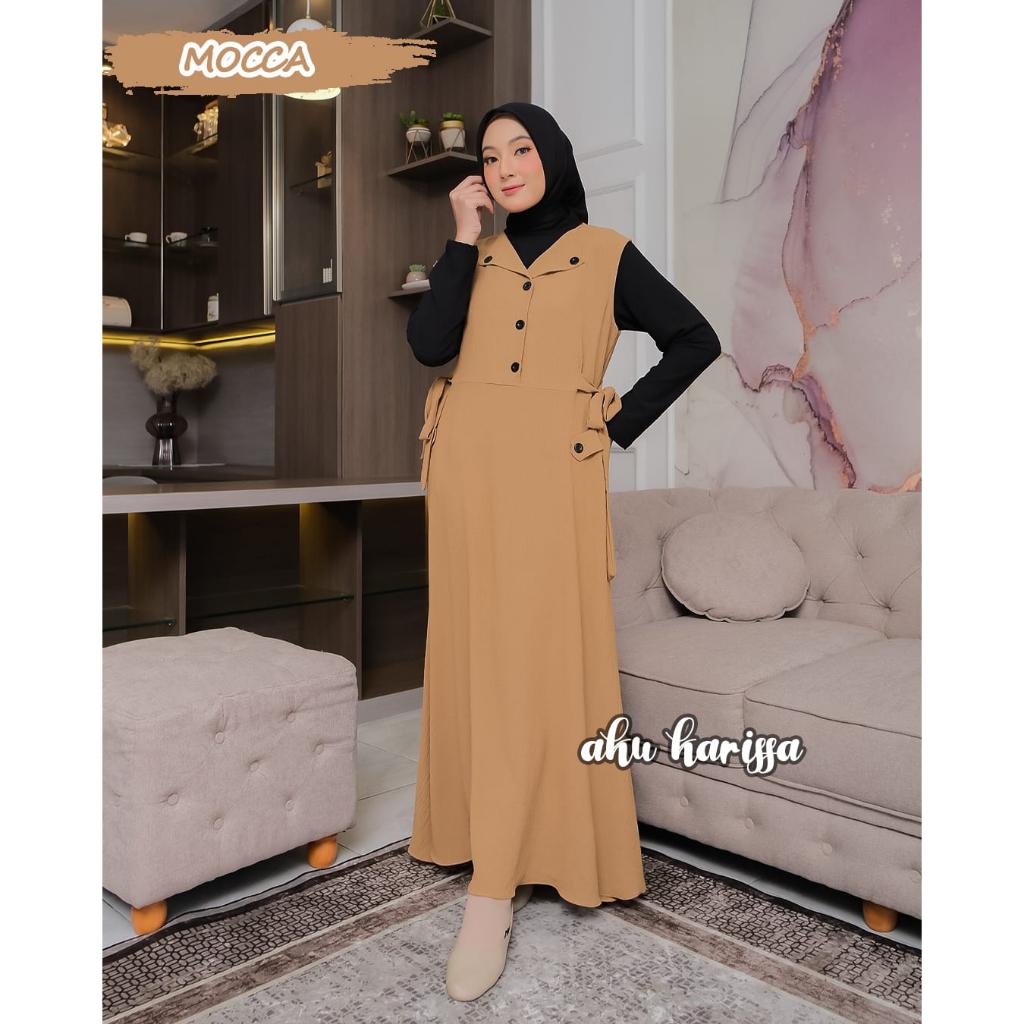 SET OVERALL DIANIS AKU KARISSA CANTIK DRESS HANGOUT WANITA REMAJA TERKINI OOTD FASHIONABLE