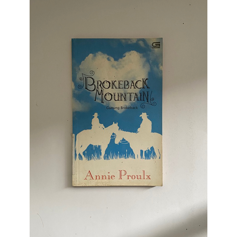 novel Anne proulx - Brokeback Mountain preloved