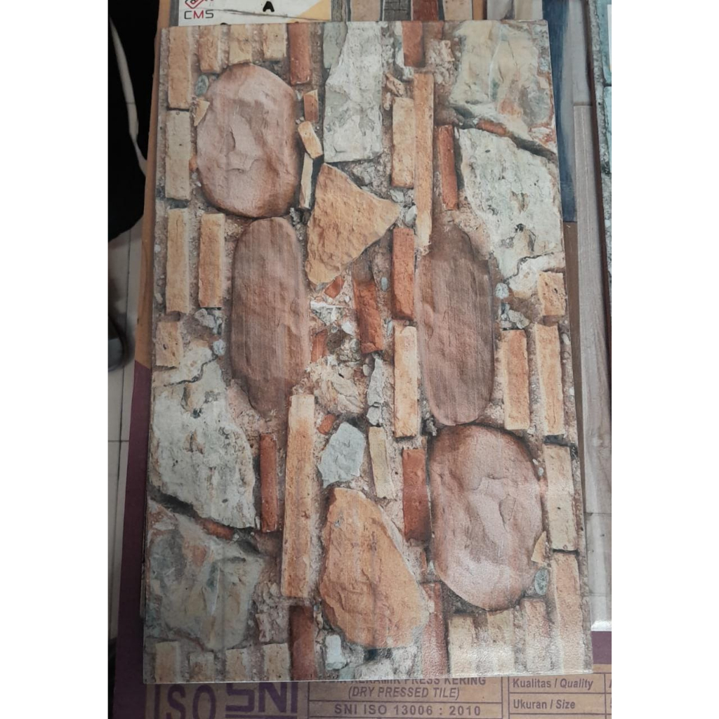 KERAMIK DINDING 25X40 INDOCER CALVIN BROWN KW 3 KERAMIK 25X40 KERAMIK DINDING DAPUR KERAMIK DINDING 