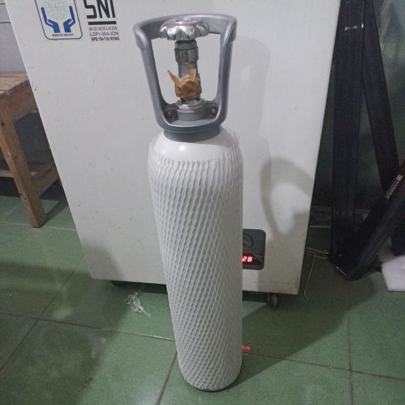 Tabung gas co2 5kg untuk aquarium Aquascape