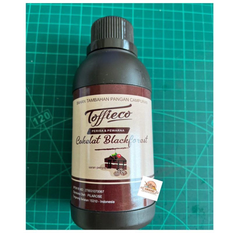 

Toffieco Pasta Coklat Blackforest 250gr Cokelat BF perisa paste