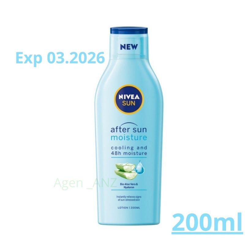 Nivea sun protect &amp; bronze tan activating sun lotion 20 medium 200ml Nivea sun after sun moisture cooling and 48h moisture 200ml Nivea sun protect &amp; moisture spray spf 30 pa+++ 150ml Nivea after sun moisture spray 200ml