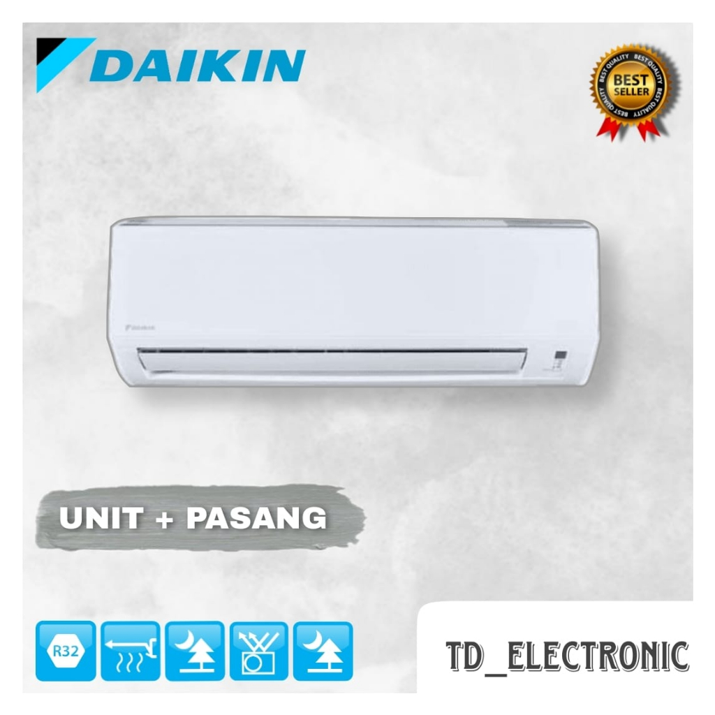 AC Daikin FTKM25SVM4 Premium Inverter 1 PK UNIT Plus Pemasangan