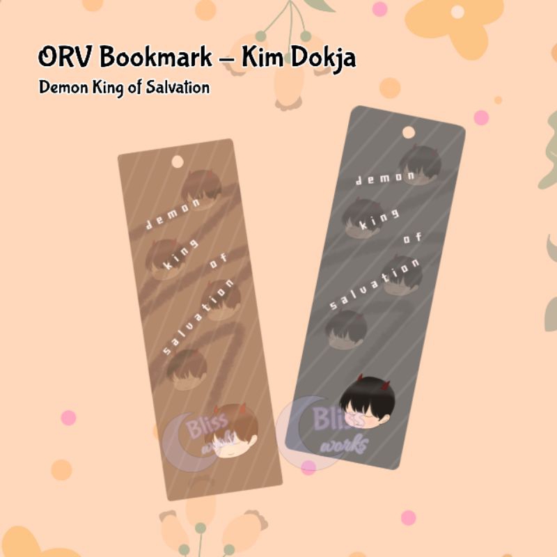 

ORV Bookmark (Pembatas Buku) - Smol Kim Dokja
