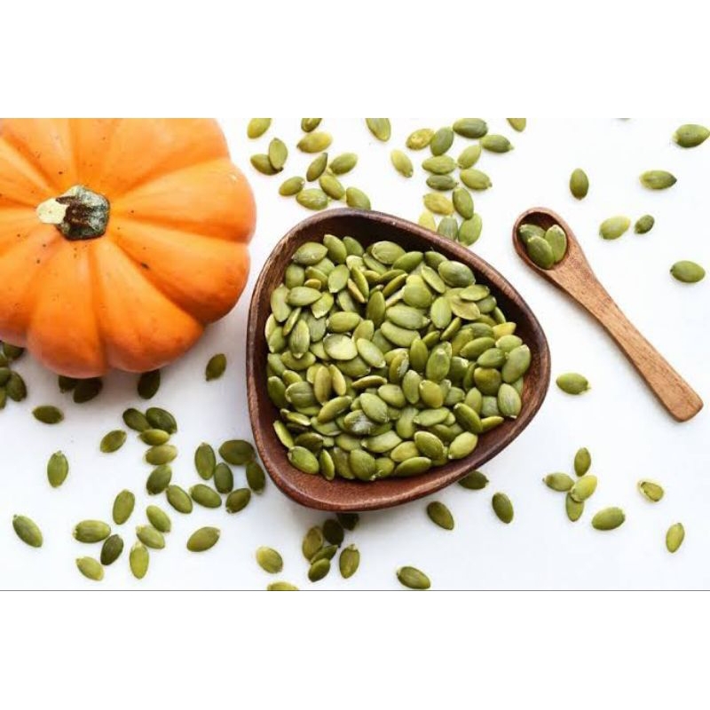 Pumpkin Seeds Biji Labu Kupas Matang Oven 1Kg 500gr 250gr 100gr