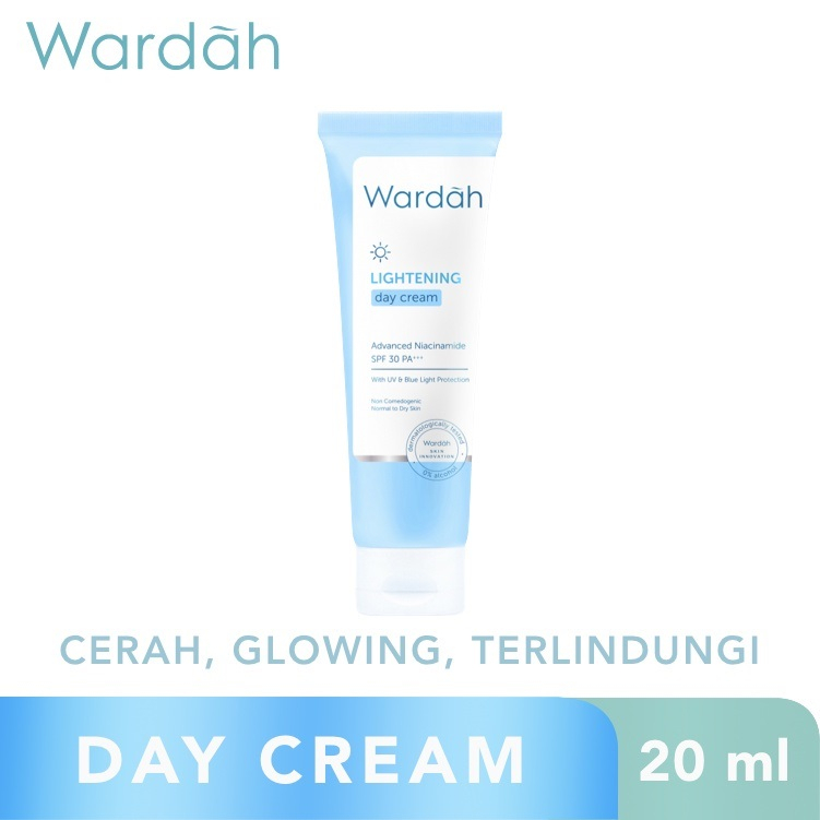 ☘️Yuri Kosmetik☘️ Wardah Lightening Day &amp; Night Cream 30gram &amp; 20ml / Wardah Lightening Day Cream 30gram / Wardah Lightening Night Cream 30gram / Wardah Lightening Day Cream 20ml / Wardah Lightening Night Cream 20ml