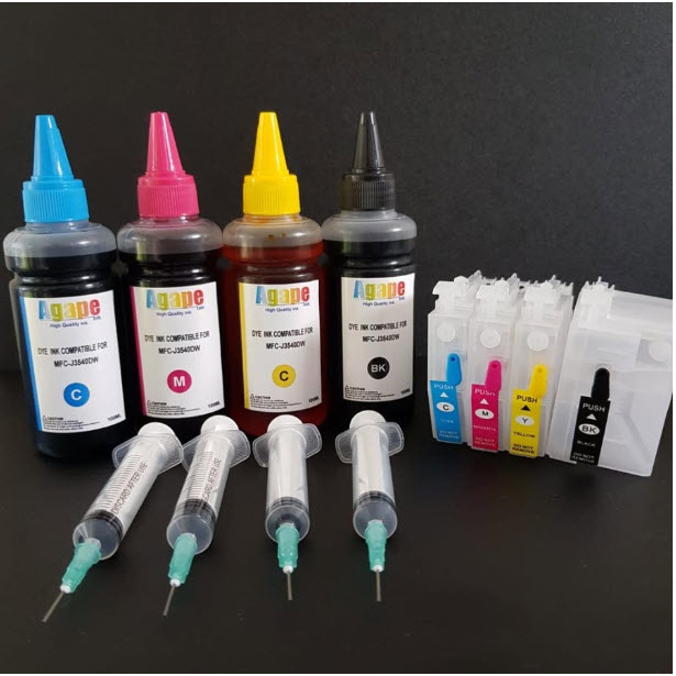 MFC-J3540DW MFC-J3940DW MFC-J2340DW refill berikut tinta