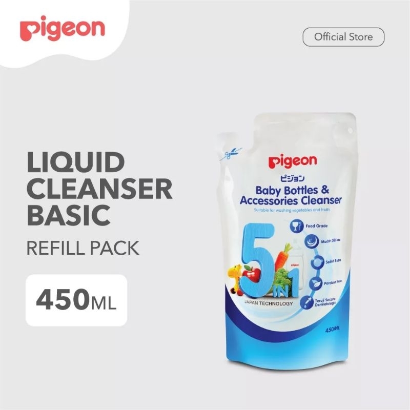 PIGEON BABY BOTTLES ACC CLEANSER 450