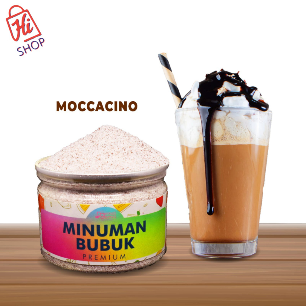 

Can Bubuk Minuman Mokacino Minuman Bubuk Moccacino Powder Kualitas Premium