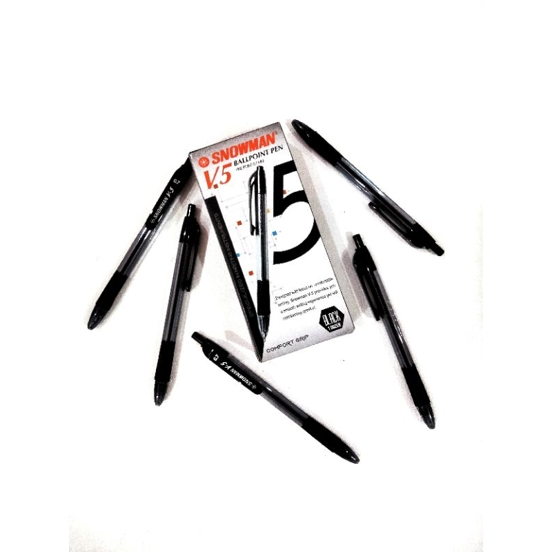 

PULPEN SNOWMAN V5 CTEK O.7MM ISI 12 PCS