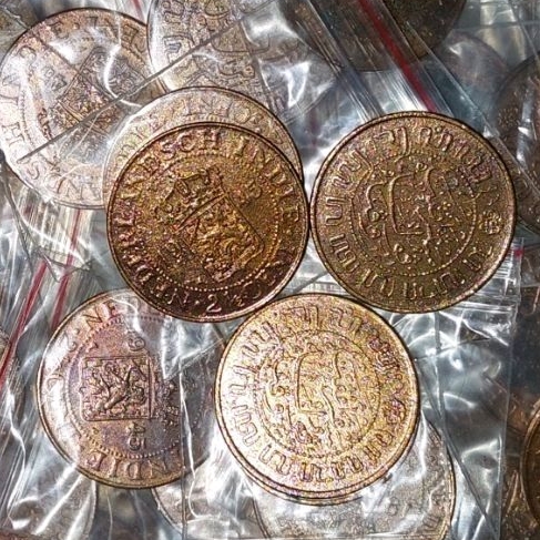 KOIN KUNO 2.5 CENT NETHERLAN INDIE / 2.5 BENGGOL KOIN KEROKAN