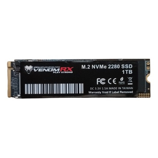 SSD NVME VENOMRX 1TB, SSD VENOMRX VRX NVME 2280 NVME 1TB, SSD NVME 1TB VENOM RX