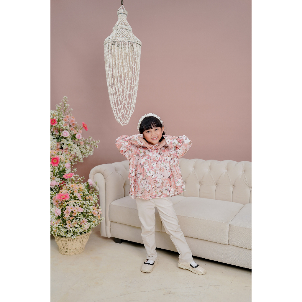 MISHA BLOUSE COUPLE MOM AND KIDS KEMBAR PREMIUM