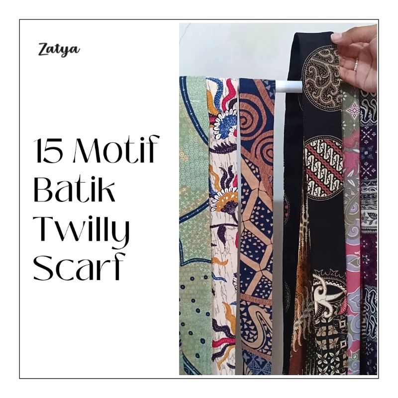 Twilly Batik Scarf by Zatya