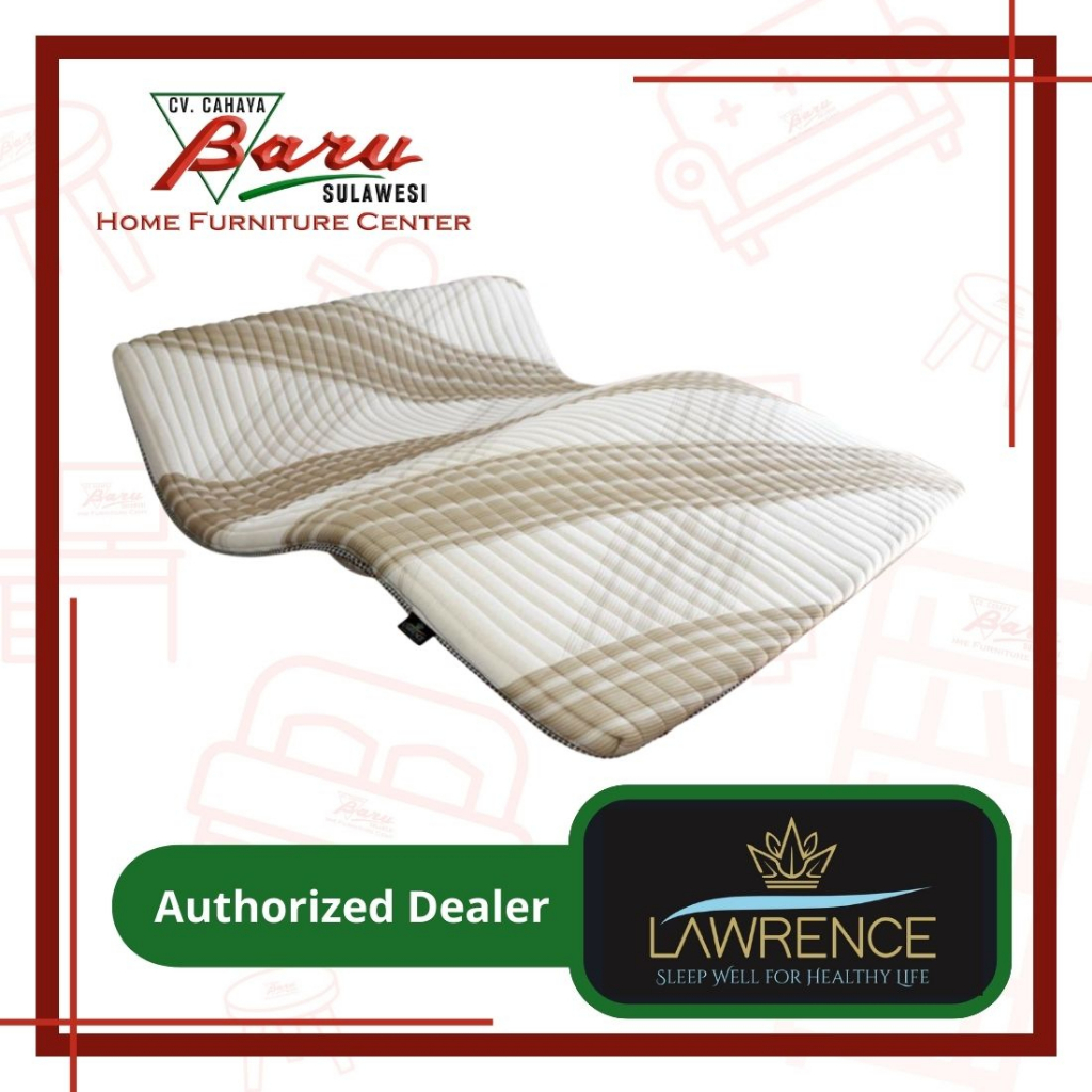 Kasur Lipat Gulung Lawrence Latex Topper