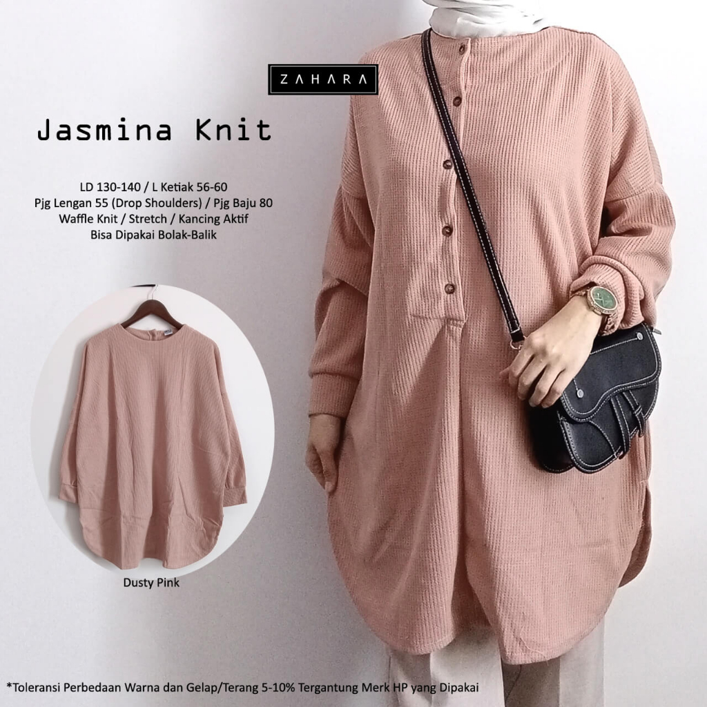 MELCA MILO JASMINA KNIT RAJUT IMPORT WARM KOREA STYLE LOVELY CASUAL DATING NGAMPUS JADI SEMANGAT KAK