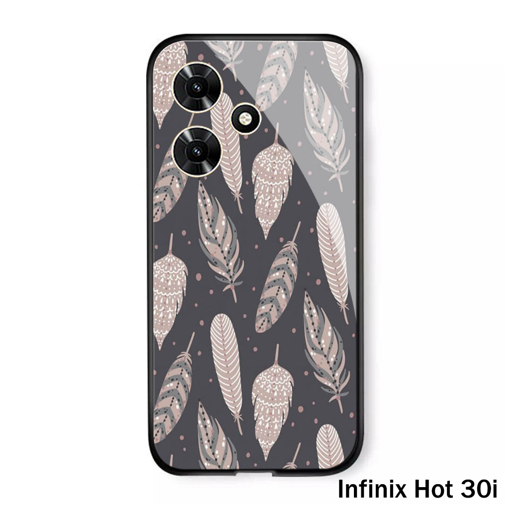 (S110) Softcase Kaca INFINIX HOT 30i - casing handphone - INFINIX HOT 30i - pelindung handphone - INFINIX HOT 30i