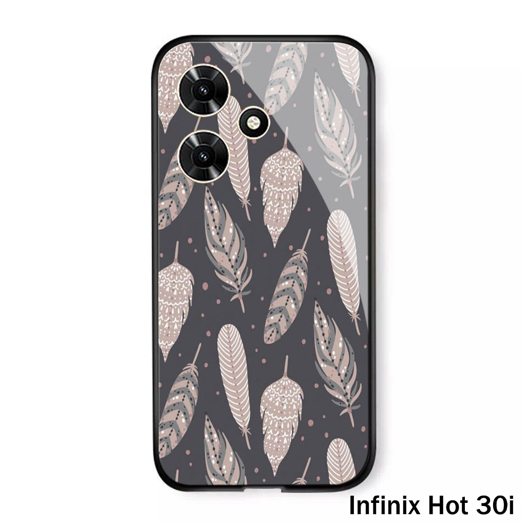 (S110) Softcase Kaca INFINIX HOT 30i - casing handphone - INFINIX HOT 30i - pelindung handphone - IN