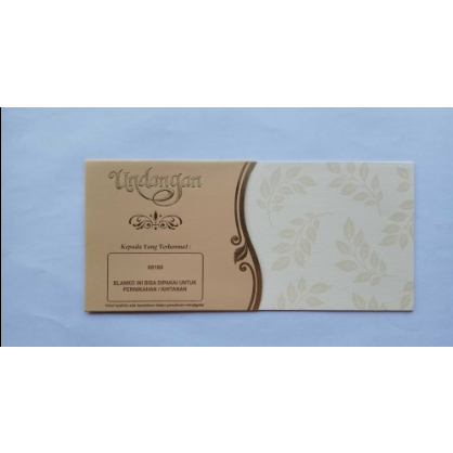 Erba 88160 Blangko Undangan Kosongan