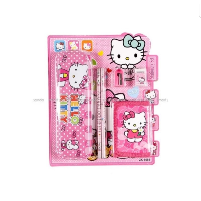 

Study Set / Paket Alat Tulis Set Hello Kitty ZK-6688
