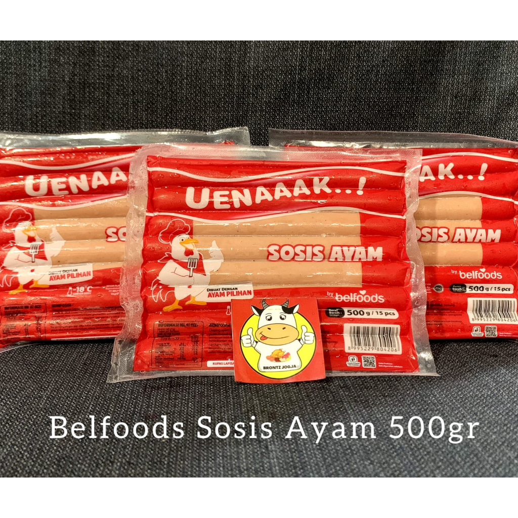 

FROZEN FOOD BELFOODS SOSIS AYAM 475GRAM - DISASS JOGJA