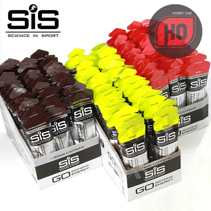 SIS GO Isotonic Energy Caffeine Gel 60ml Isi 30pcs