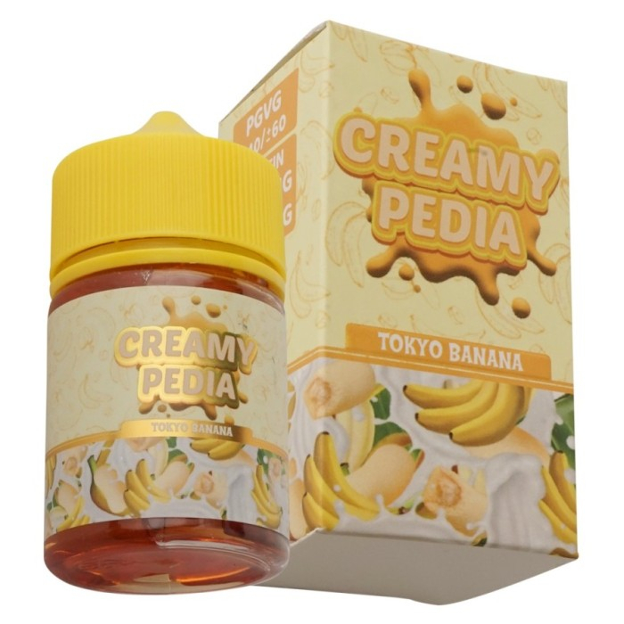 LIQUID CREAMY PEDIA 60ML TOKYO BANANA CREAMYPEDIA