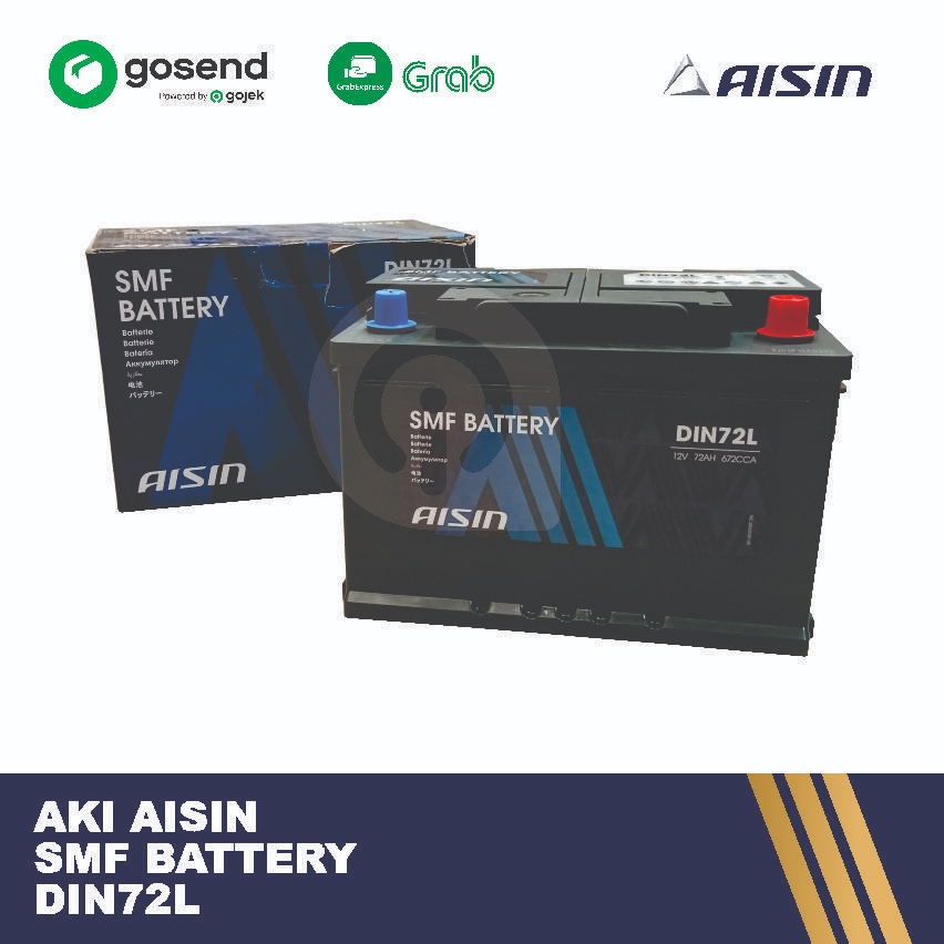 Accu Aki Mobil SMF Kering 58010 AISIN ORIGINAL