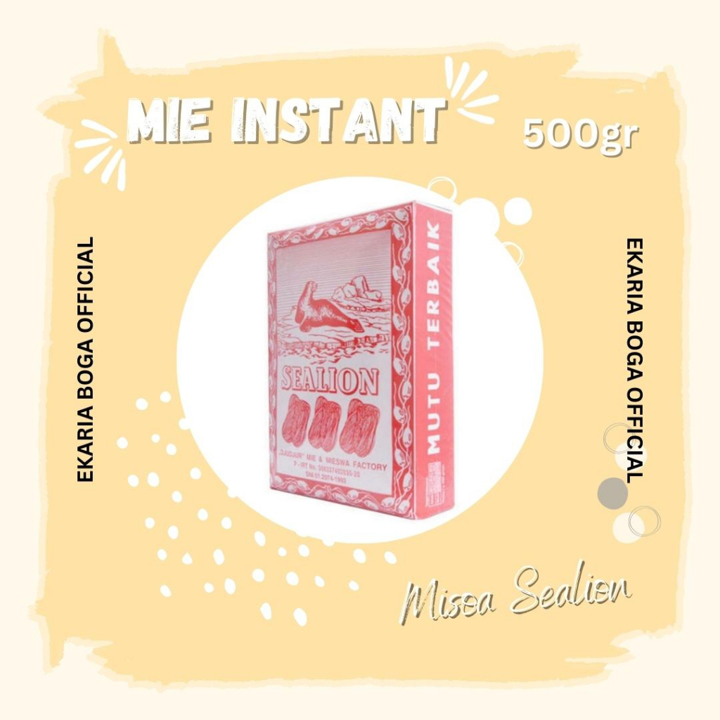 

BIHUN | MIE | MIE & MIESWA | SEALION | MISOA SEALION 500GR