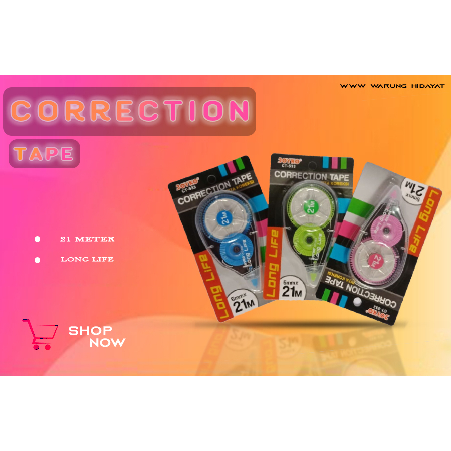 

Corretion tape 21m