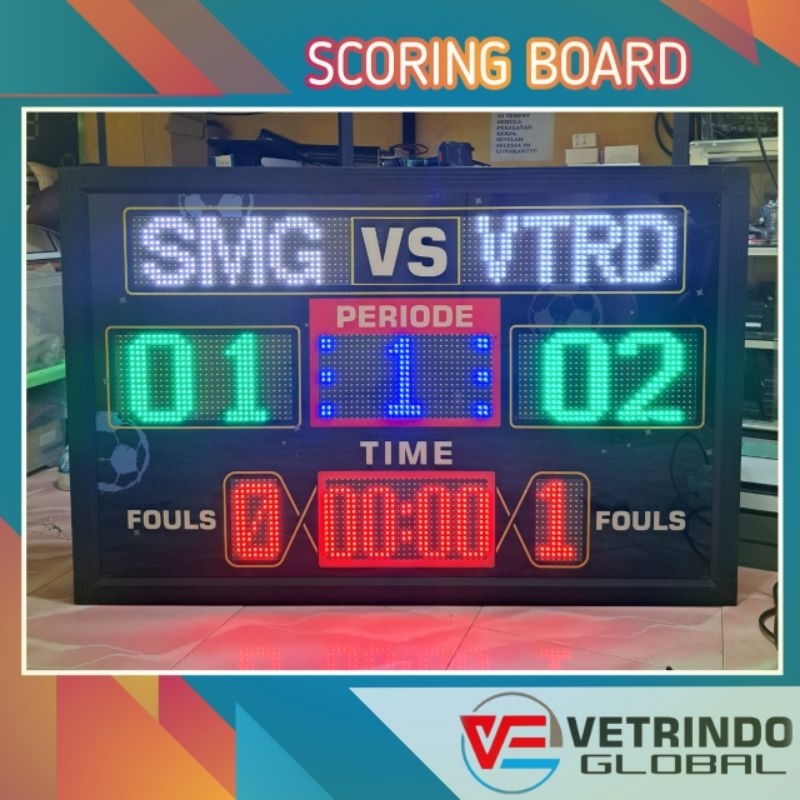 Papan skor | Score board digital