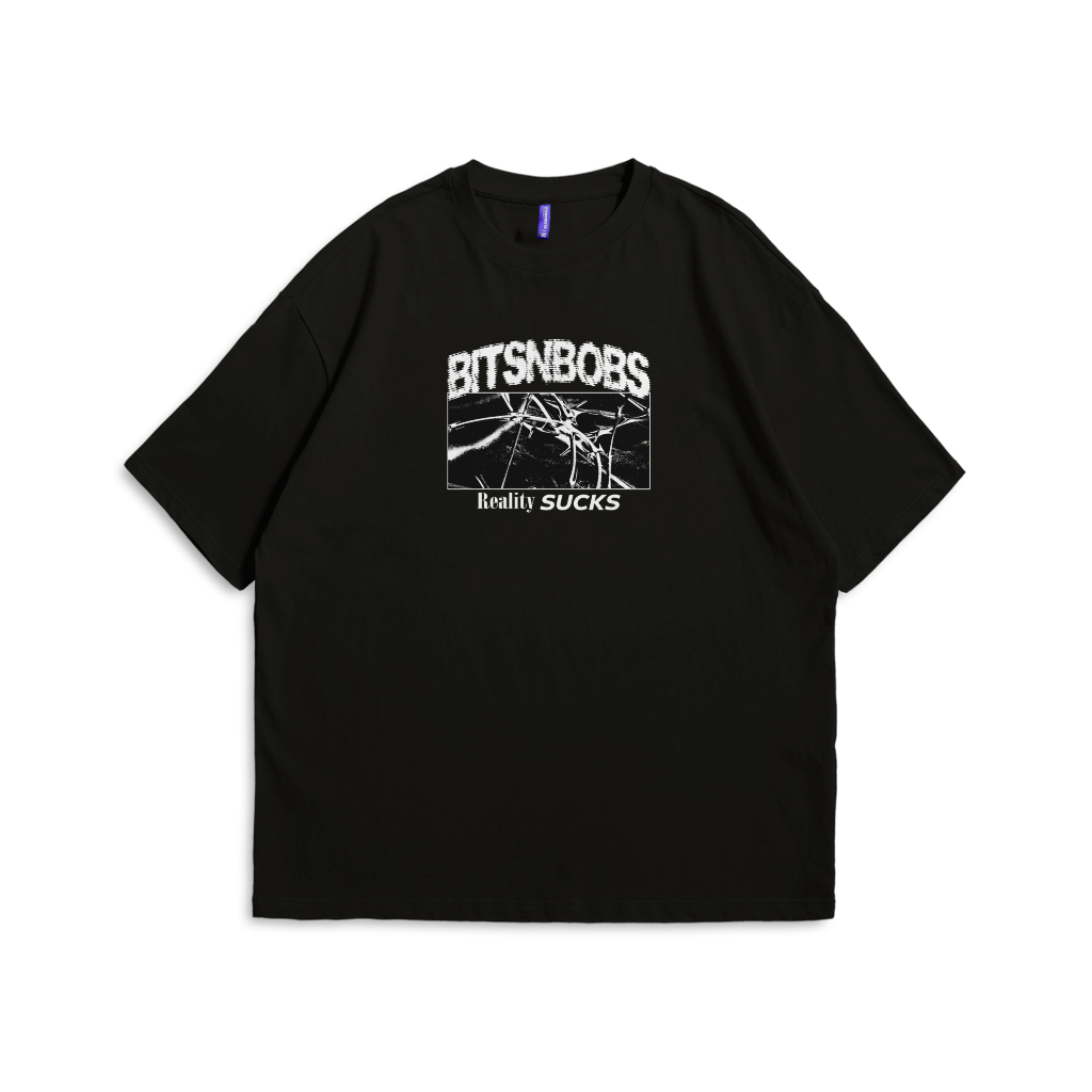 Bitsnbobs76 Oversize T-shirt Mind Black