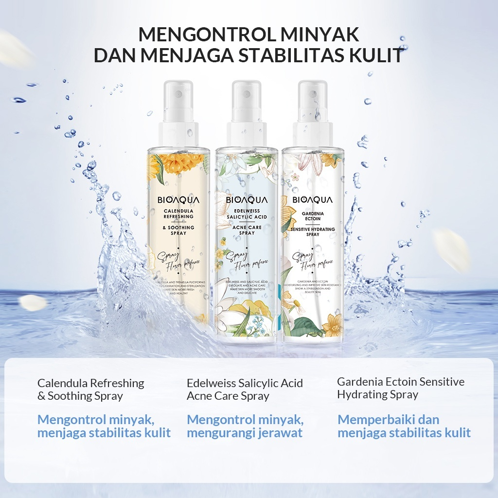 BIOAQUA Face Mist Spray ED 08/25 150ml