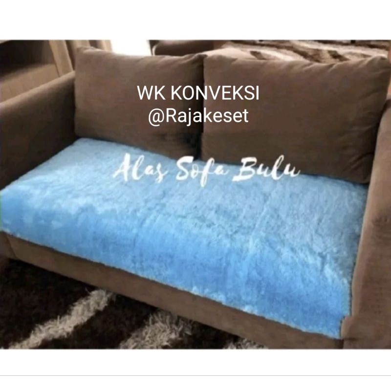 COVER ALAS SOFA BULU RASFUR &gt;60 x 180 / ALAS SOFA LEMBUT HALUS KEKINIAN