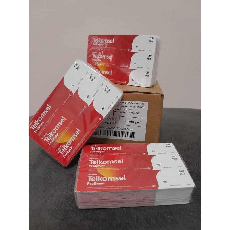 1 ikat Vocer telkomsel kosong Sumbagsel