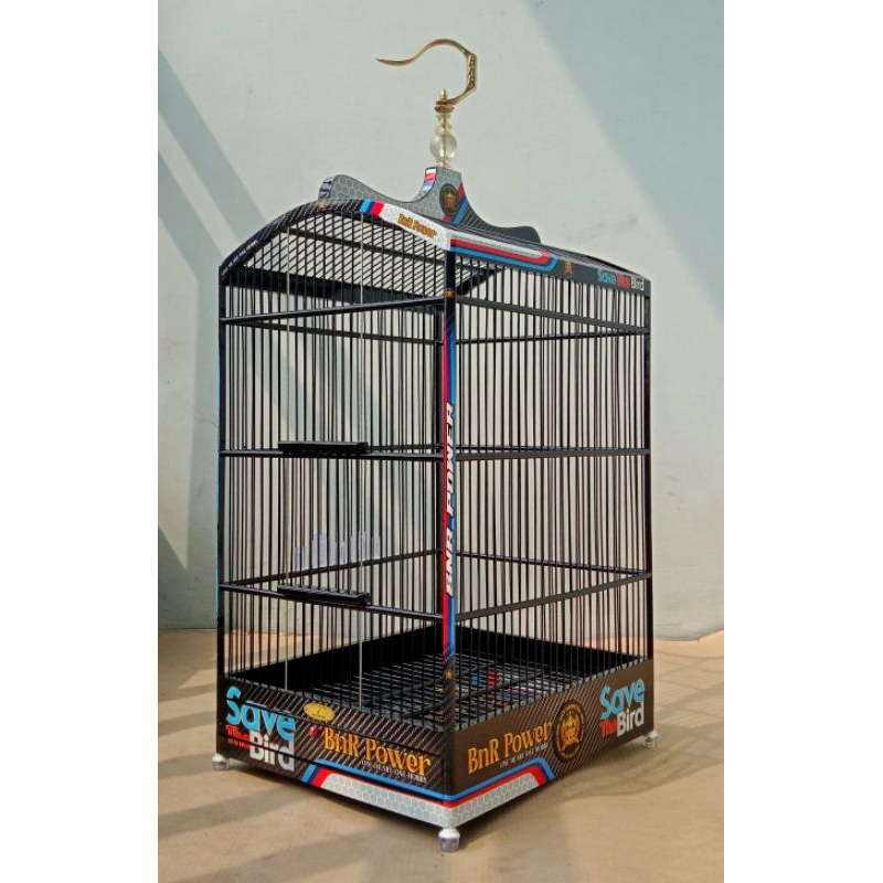 SANGKAR KANDANG KOTAK BNR DECAL POWER