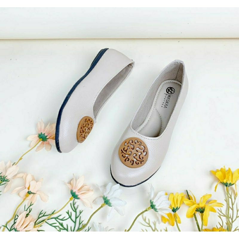 Sepatu Flatshoes Kulit Sapi