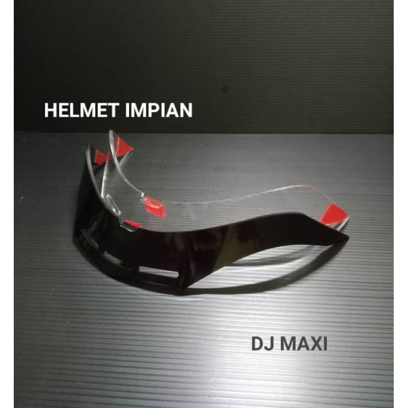 SPOILER KYT DJ MAXI / SPOILER HELM KYT DJ MAXI / SPOILER HELM DJ MAXI