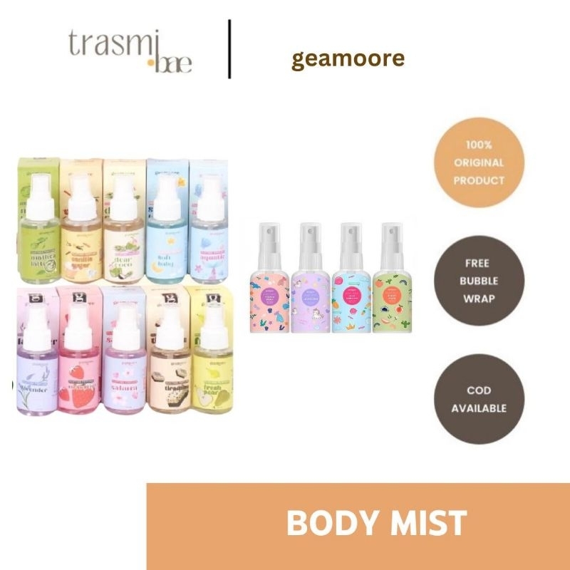 Clothes Parfum by Geamoore 70ml | Body Mist Geamoore 30ml| Parfum Wanita