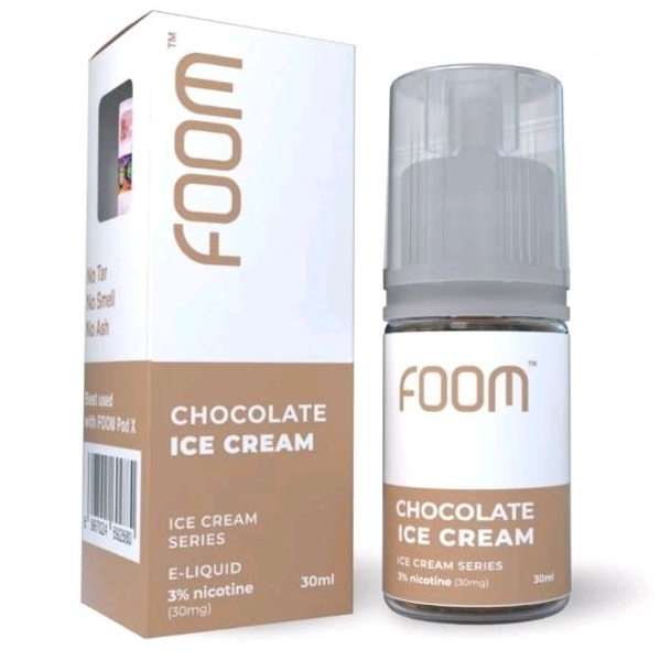 30ml foom chocolate ice cream coklat es krim liquid salt