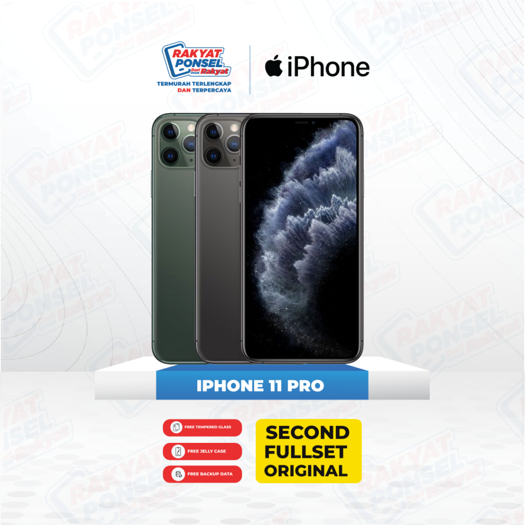 Apple 11 Pro 64Gb Ex Inter BEA CUKAI Second Fullset