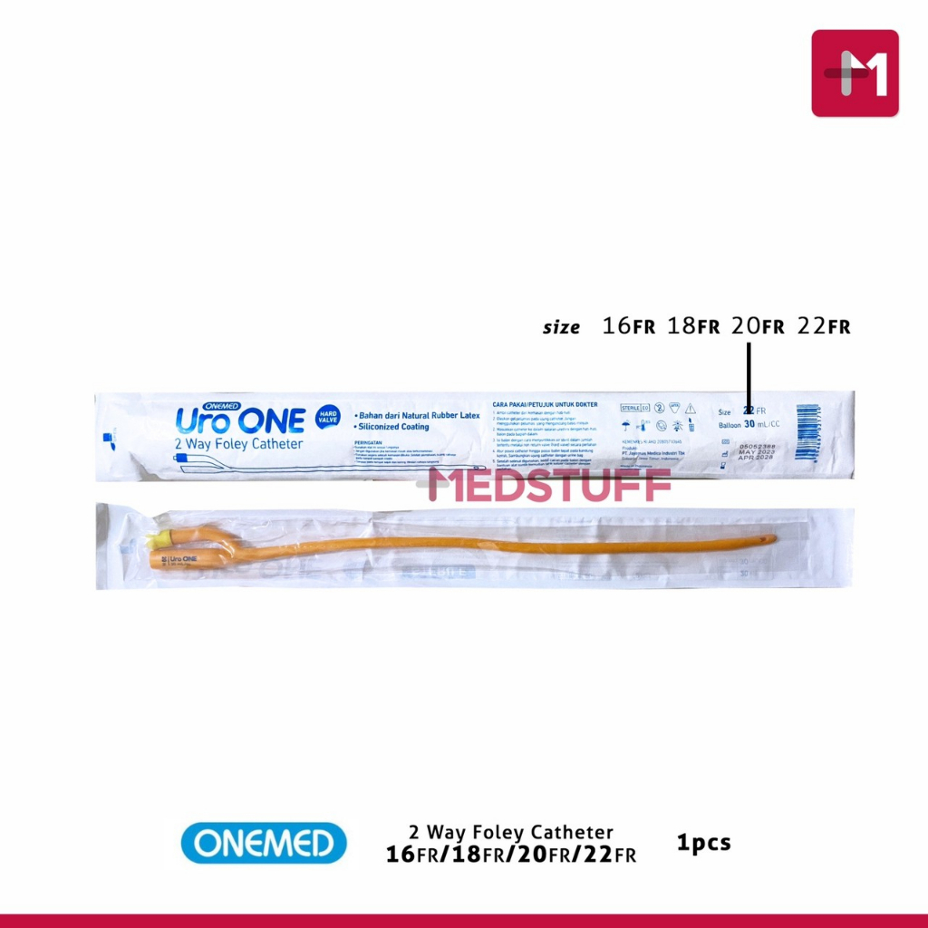 Uro One Foley Catheter Kateter Urine Urin