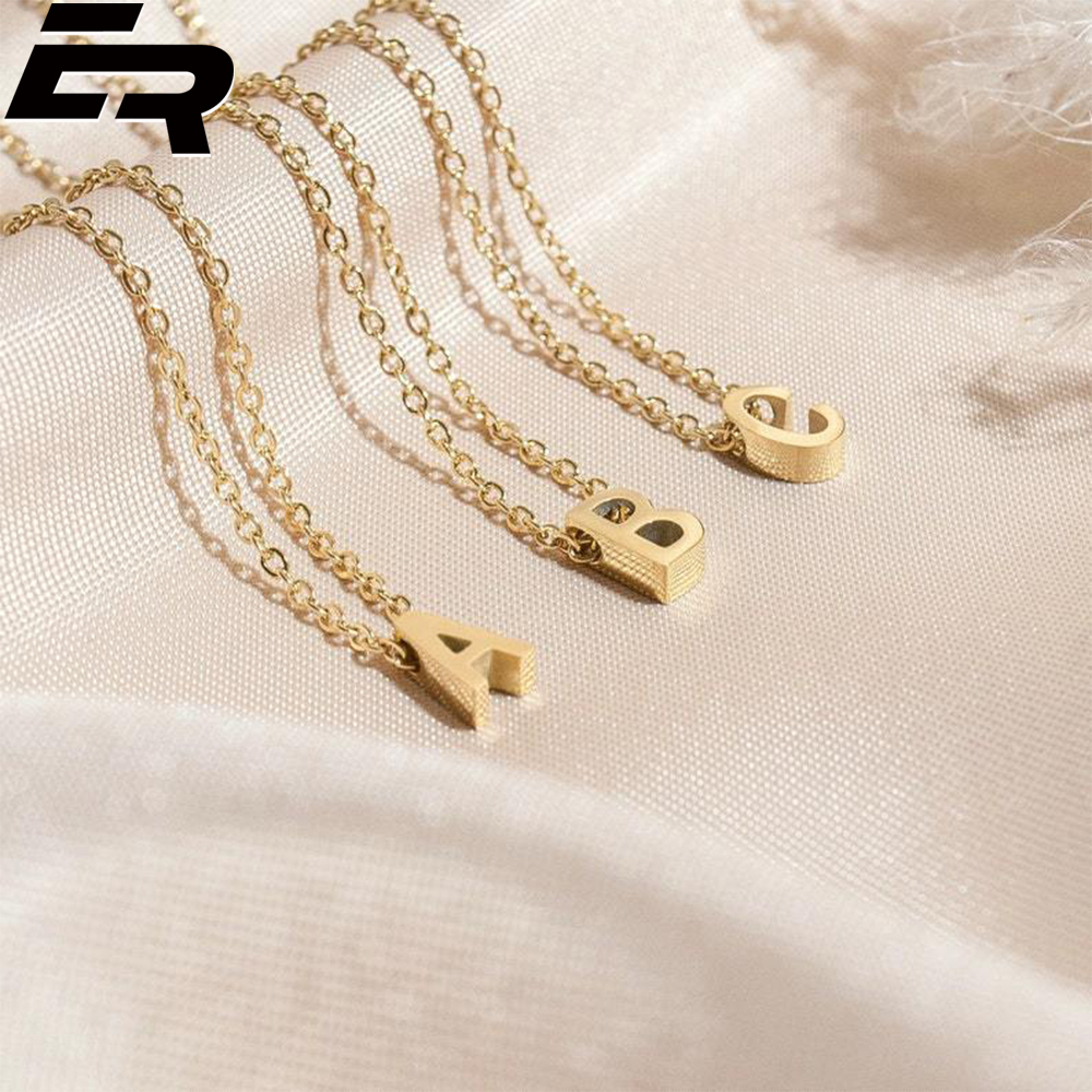 Kalung Huruf Nagita - Kalung Inisial (A - Z) - Kalung Huruf Titanium Anti Karat dan Luntur Selamanya