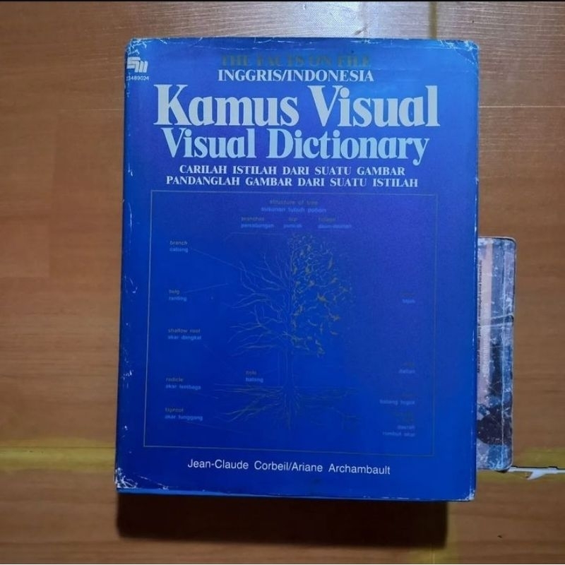 Buku Kamus Visual Visual Dictionary - Inggris Indonesia