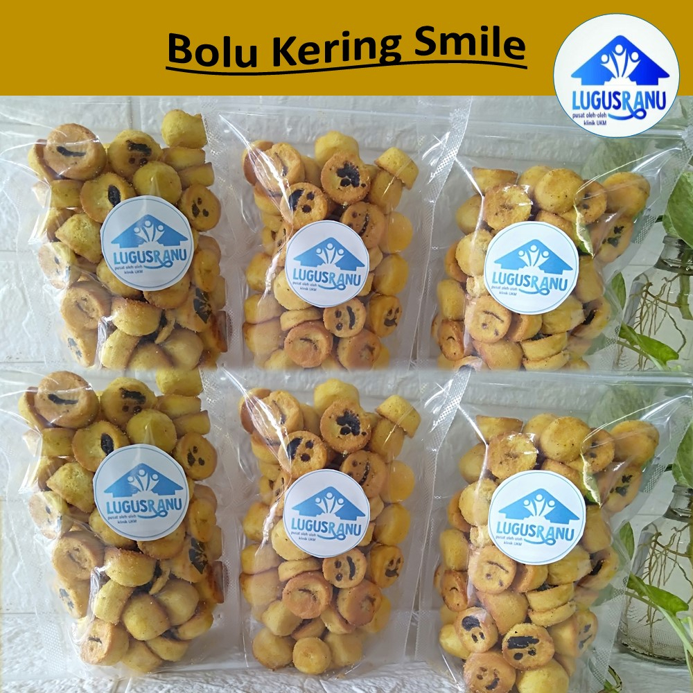 

Bolu Kering Mini Smile Camilan Ringan 200gr