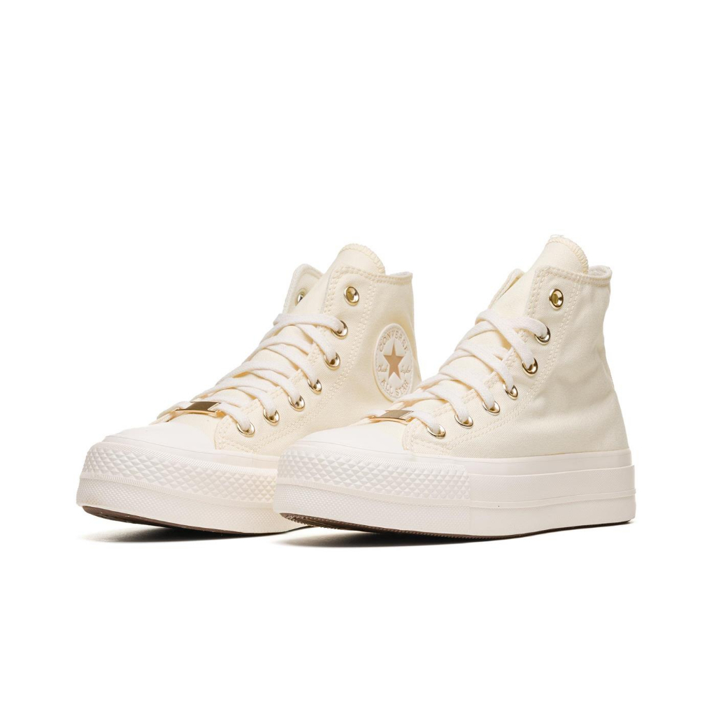Converse Chuck Taylor All Star Lift Platform Elevated Golden Hi Potato