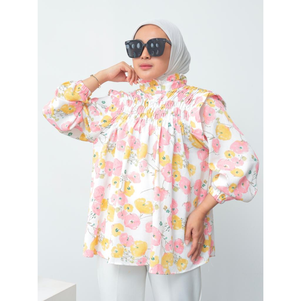 Blouse Cutie Kerut Kode - 2301.01.020